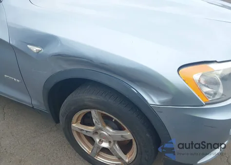 2012 BMW X3 xDrive28I из США, поврежденный, VIN 5UXWX5C57CL717765